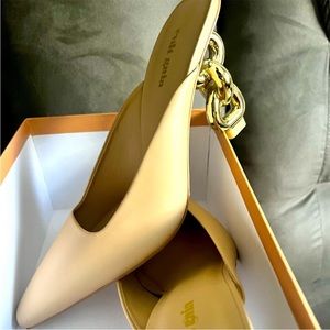 Cult Gaia New Sand Harlow Mule